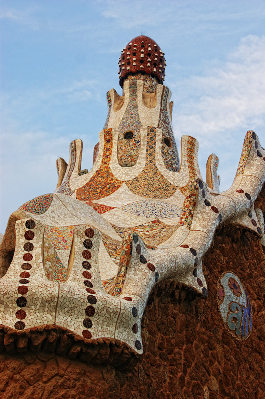Park Güell e o estilo de Gaudi!